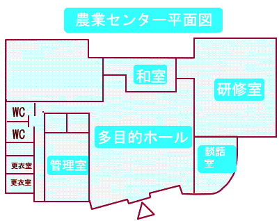 農業センター平面図