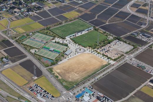 高岡スポーツコアの航空写真
