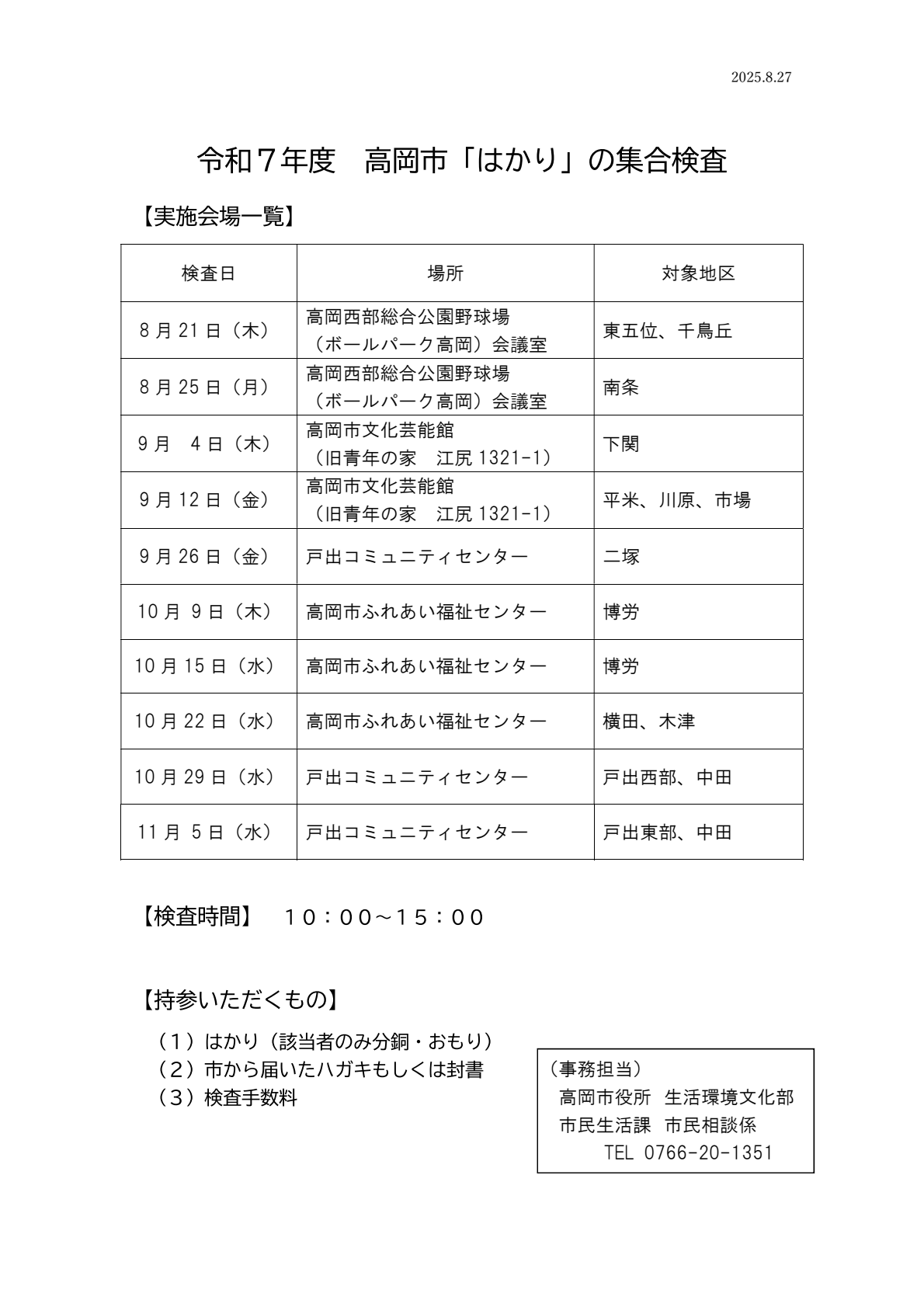 はかりの定期検査の概要3