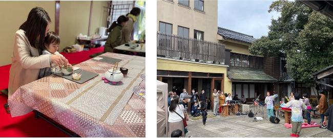 ひなフェスの様子(山町ヴァレー)
