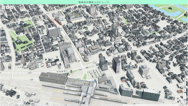 詳細都市モデル(LOD2、3)のイメージ
