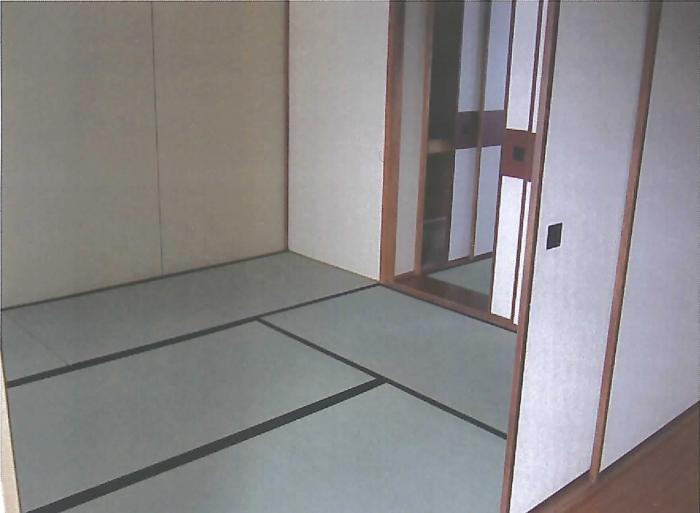 和室のふすまを開けて隣の和室までを見た様子の写真