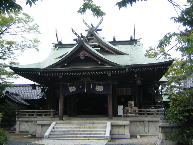 有礒正八幡宮の外観の写真