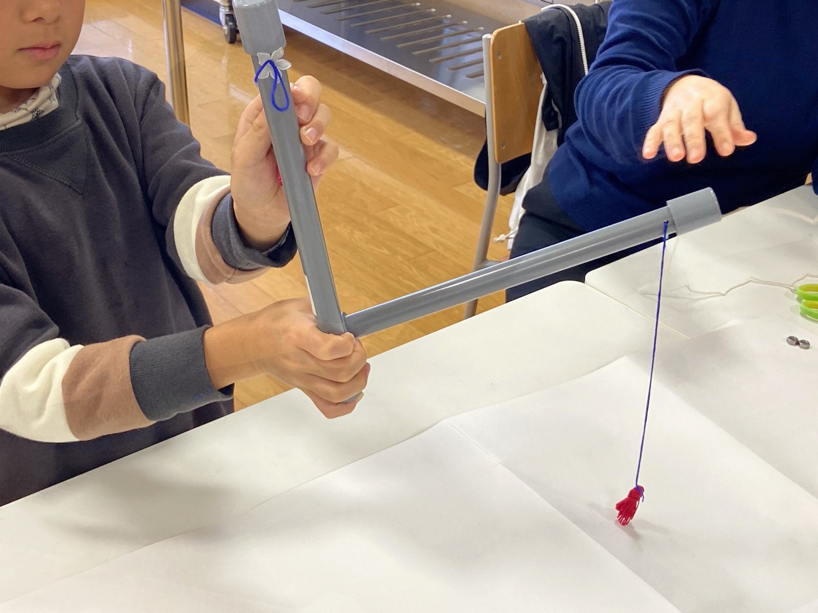 もみ子先生の親子実験教室 マジックステッキの作成