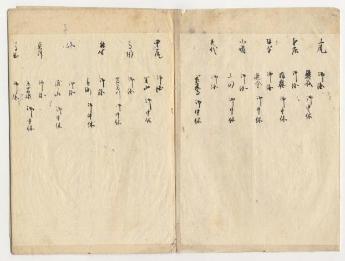 朝山家文書