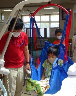 福祉用具体験の様子