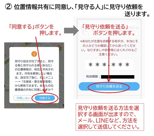 みまもり設定