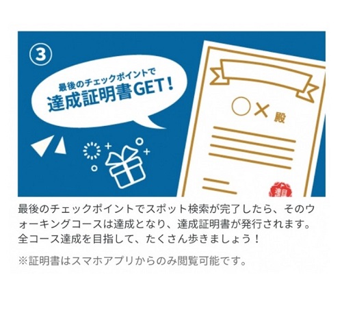 ウォーキングコースを歩く3
