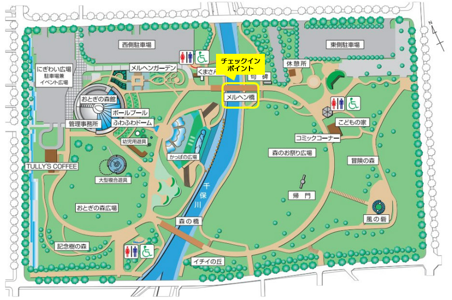 おとぎの森公園マップ