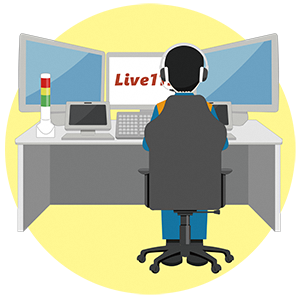 119番受付時の様子