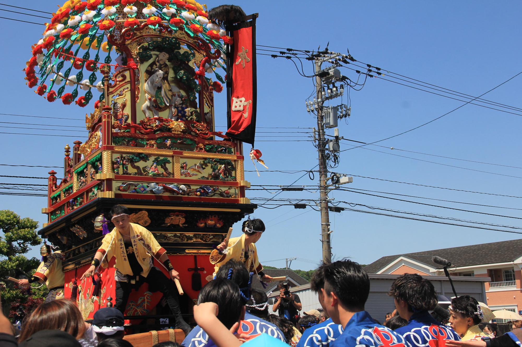 伏木曳山祭り写真