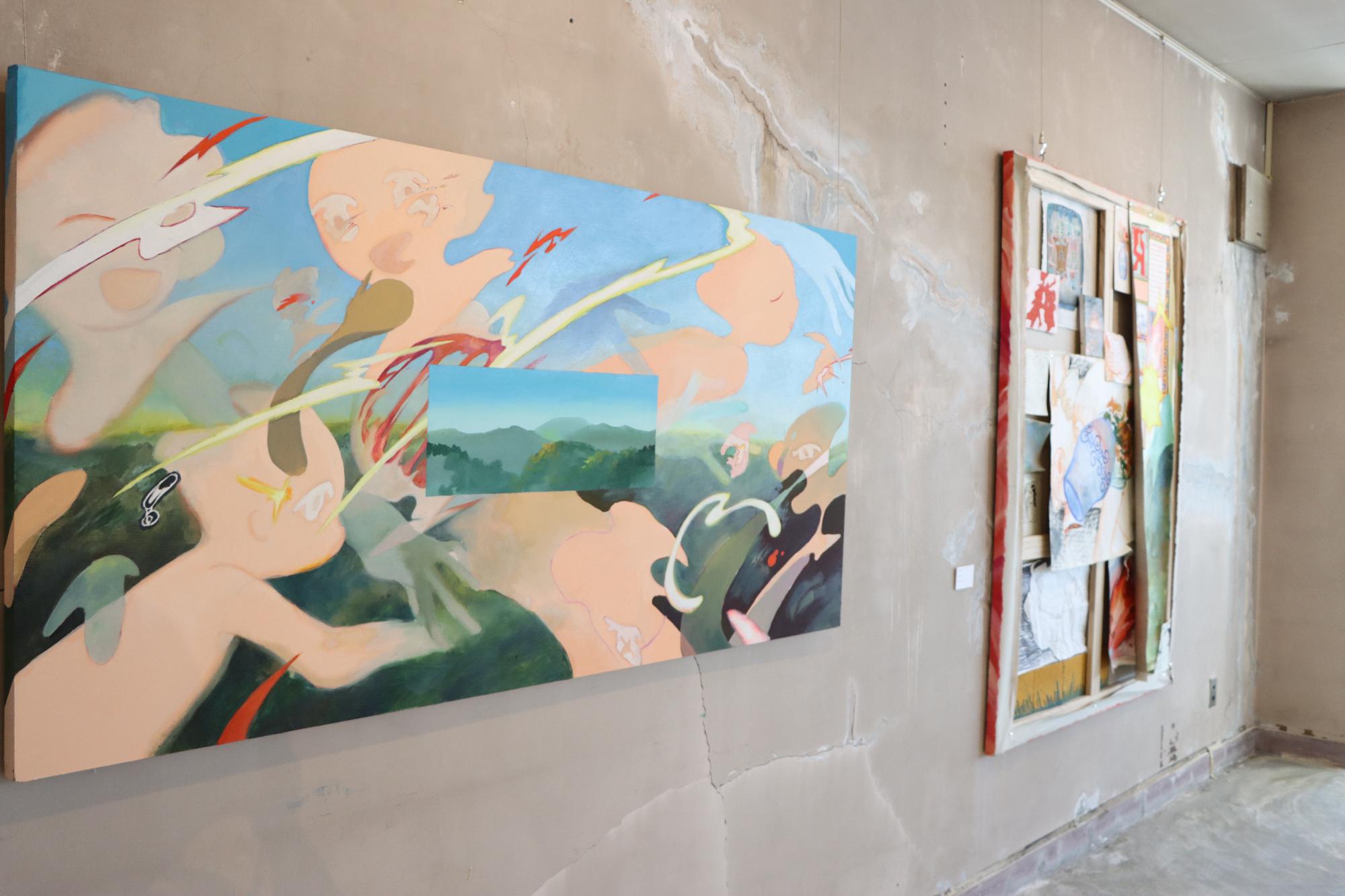 アート作品の展示