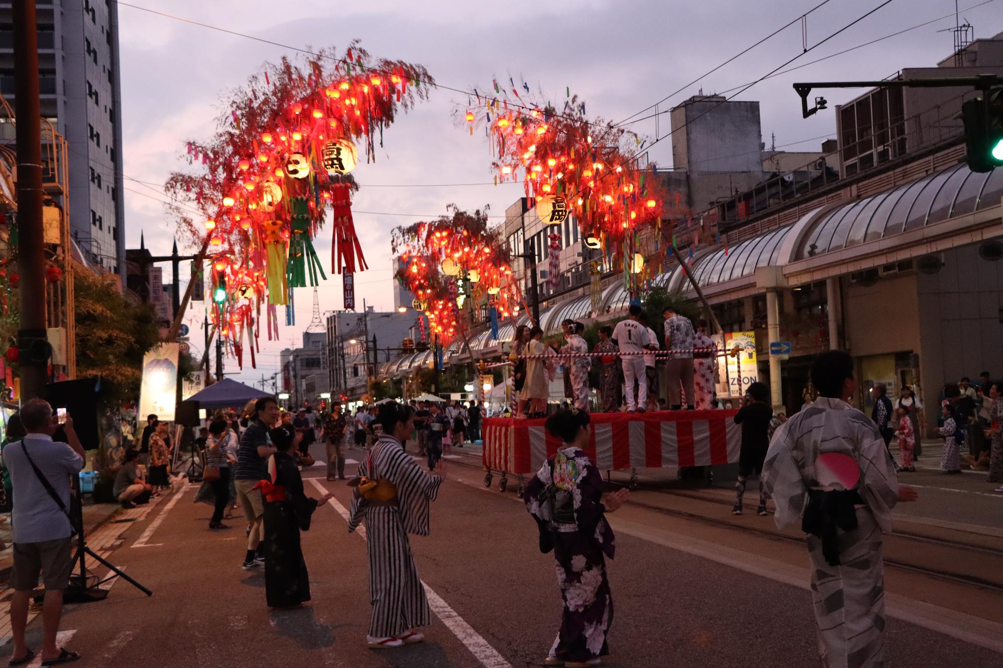 高岡七夕まつりの写真