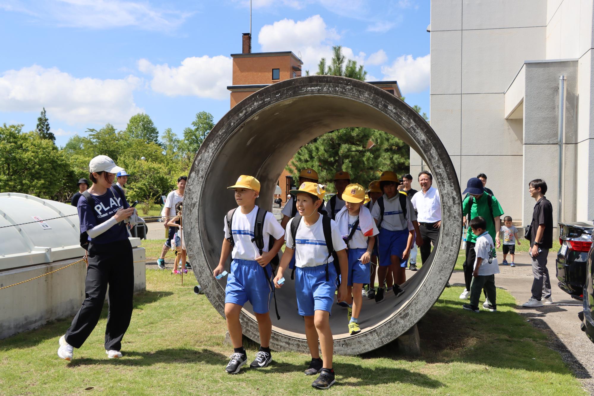下水道探検ツアー
