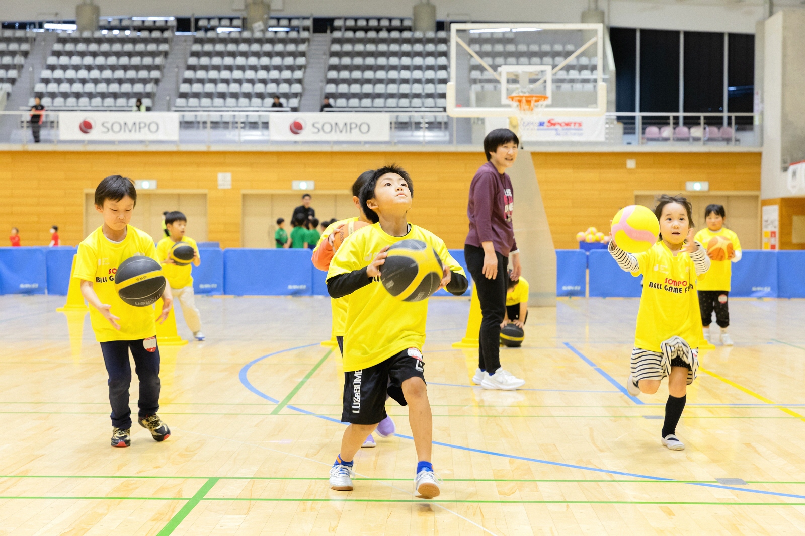 キッズチャレンジの様子