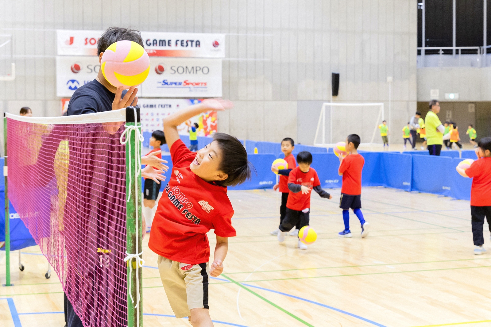 キッズチャレンジの様子