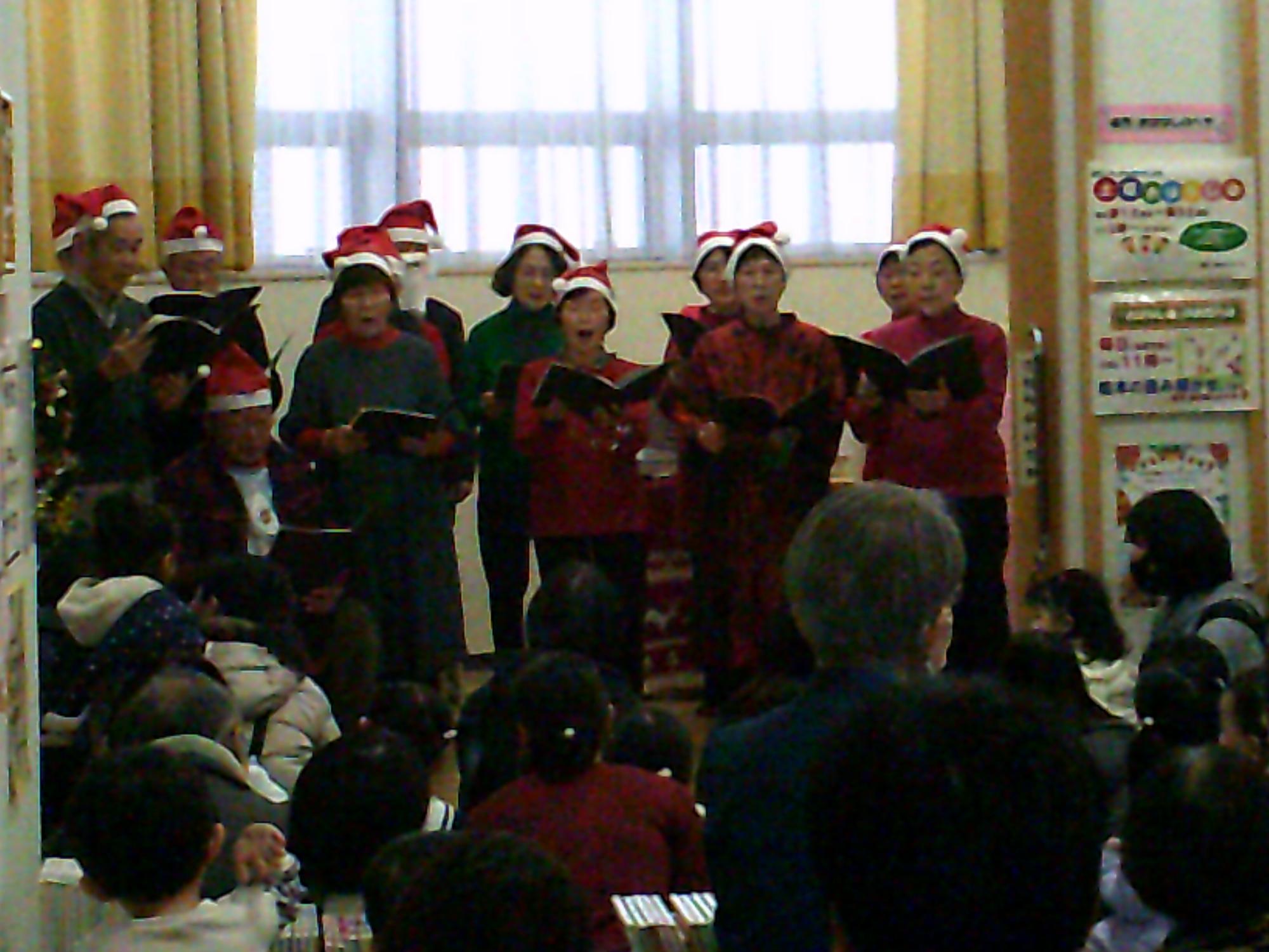 合唱団MiTUの方々によるクリスマスライブ