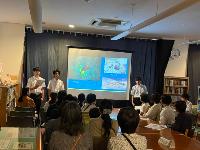 中田中学校科学部のみなさん