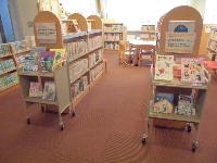 おすすめ本の展示コーナー