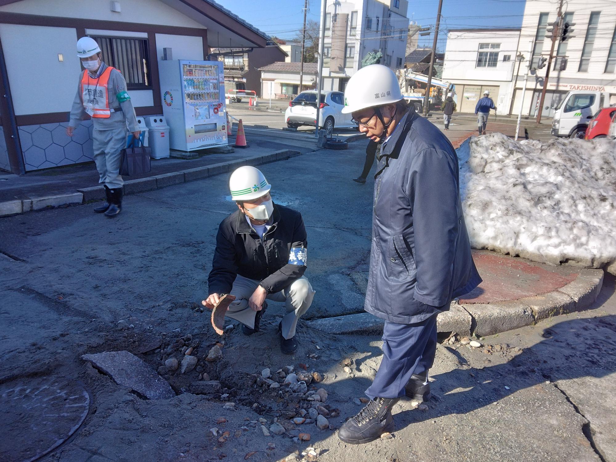 能登半島地震現場確認